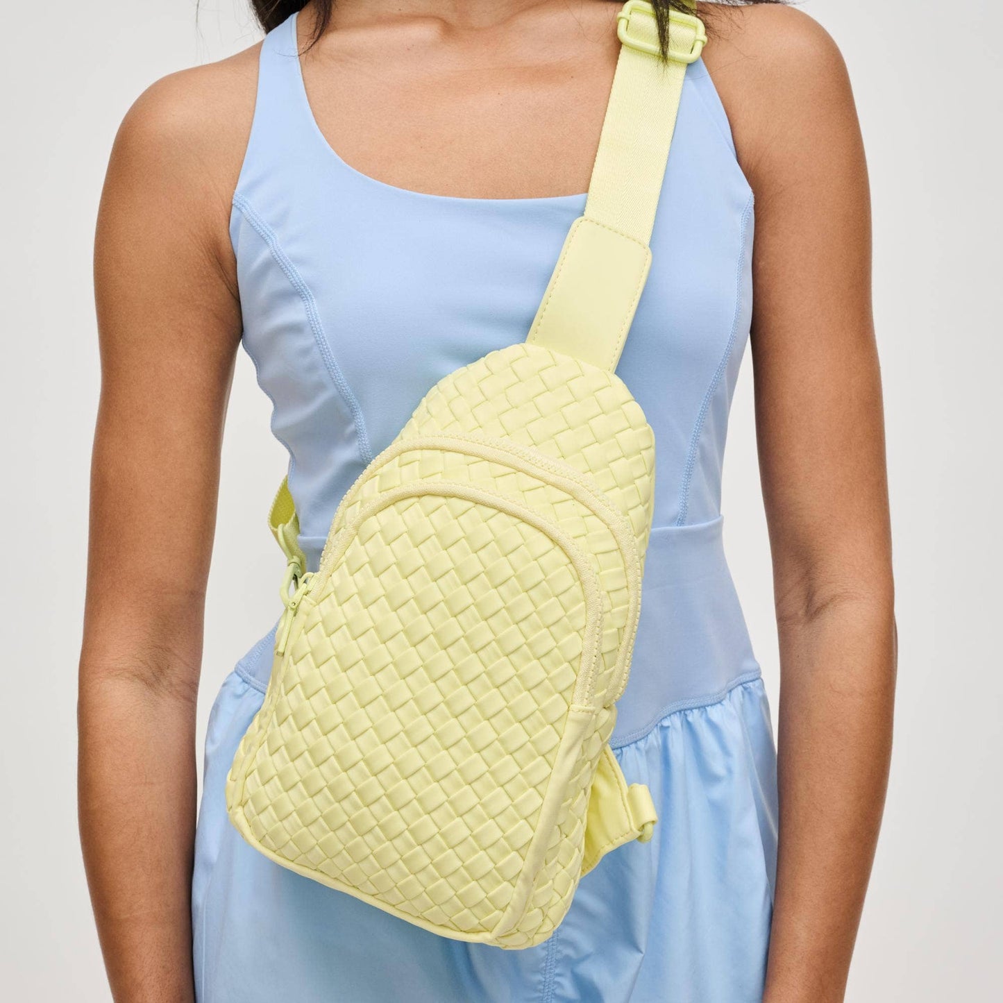 Beyond The Horizon Sling Backpack in Black