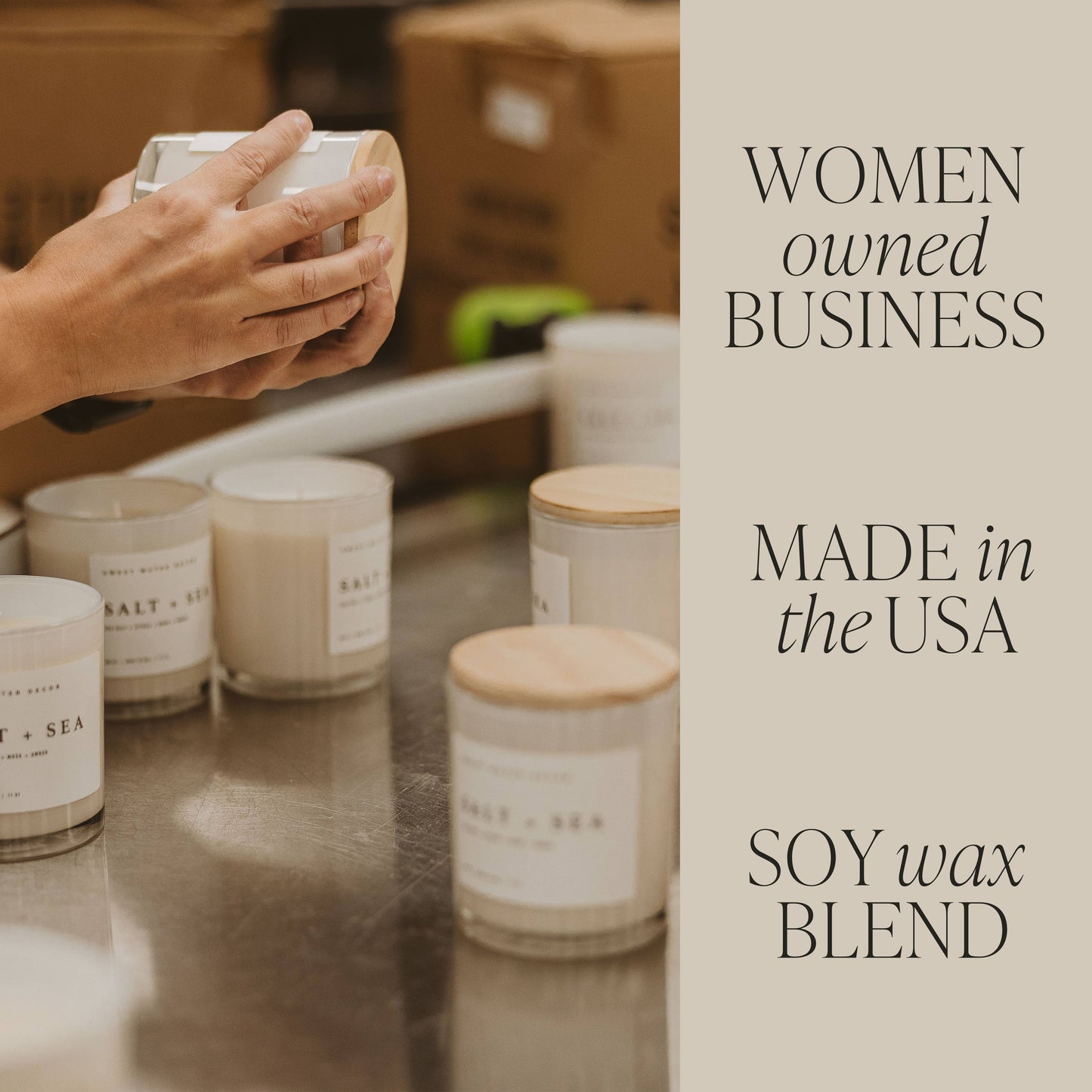 Warm and Cozy 11 oz Soy Candle