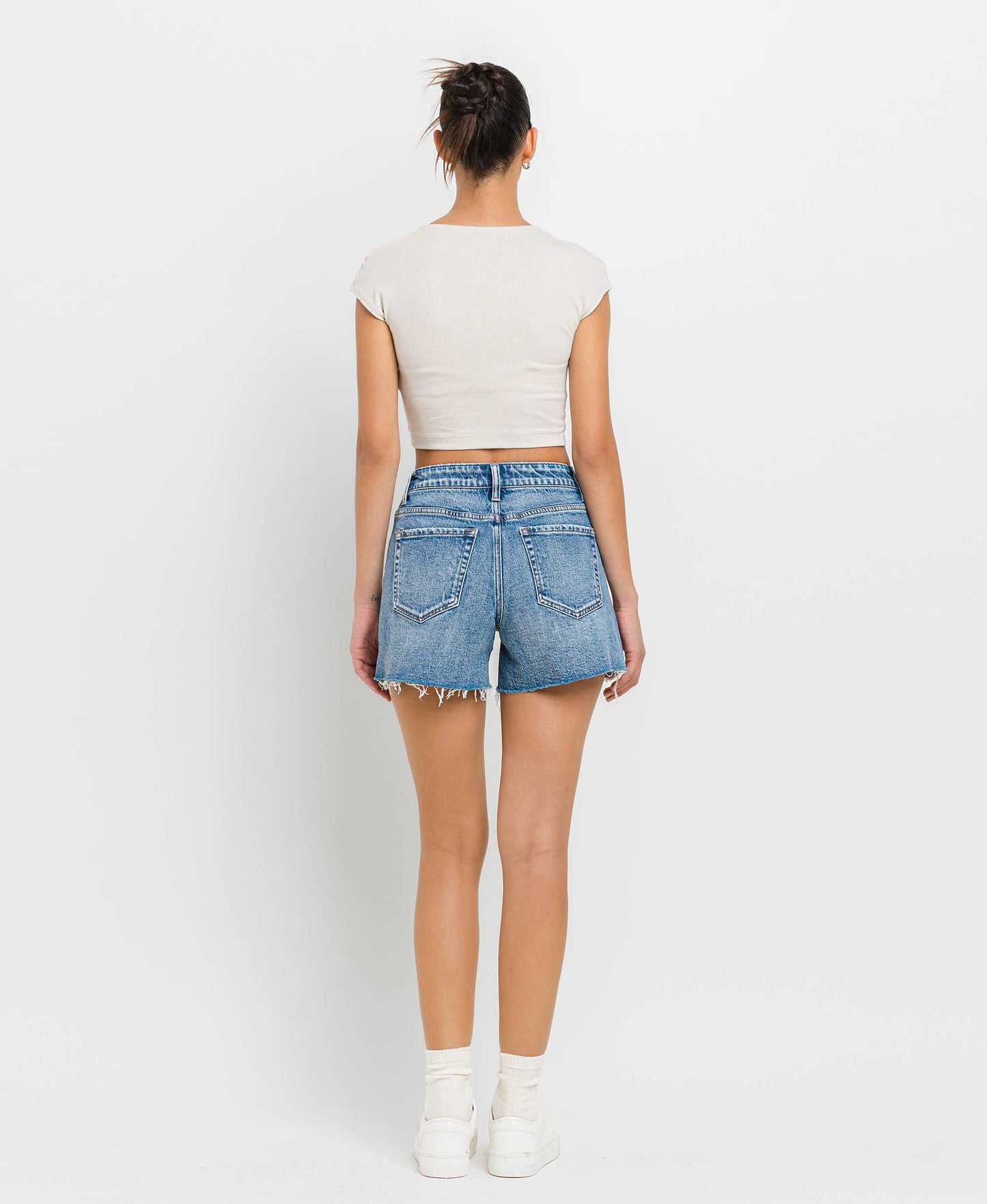 Rebecca A-Line Denim Shorts