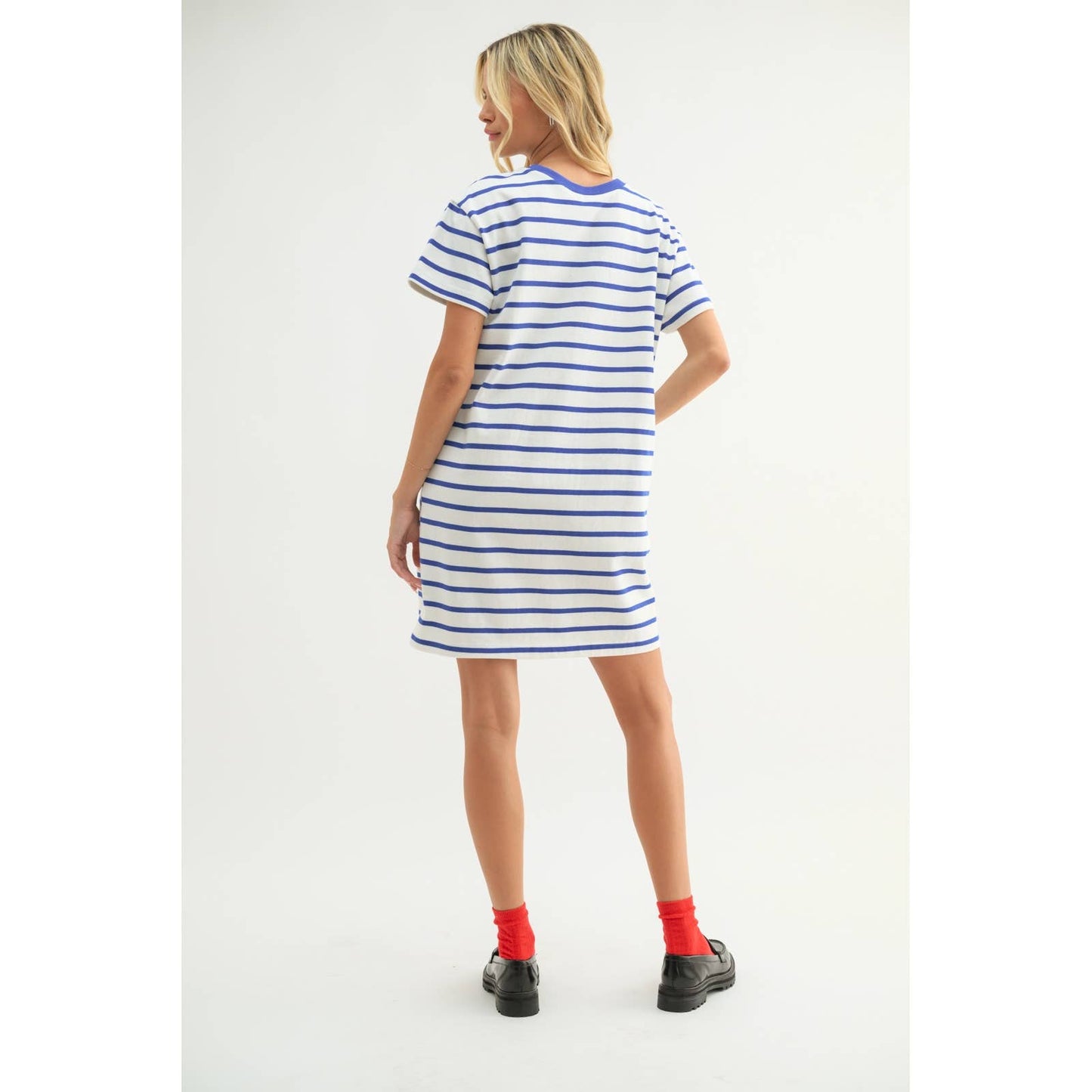 Lana Striped T-Shirt Dress