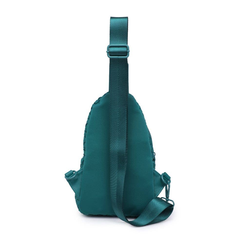 Beyond The Horizon Sling Backpack in Black