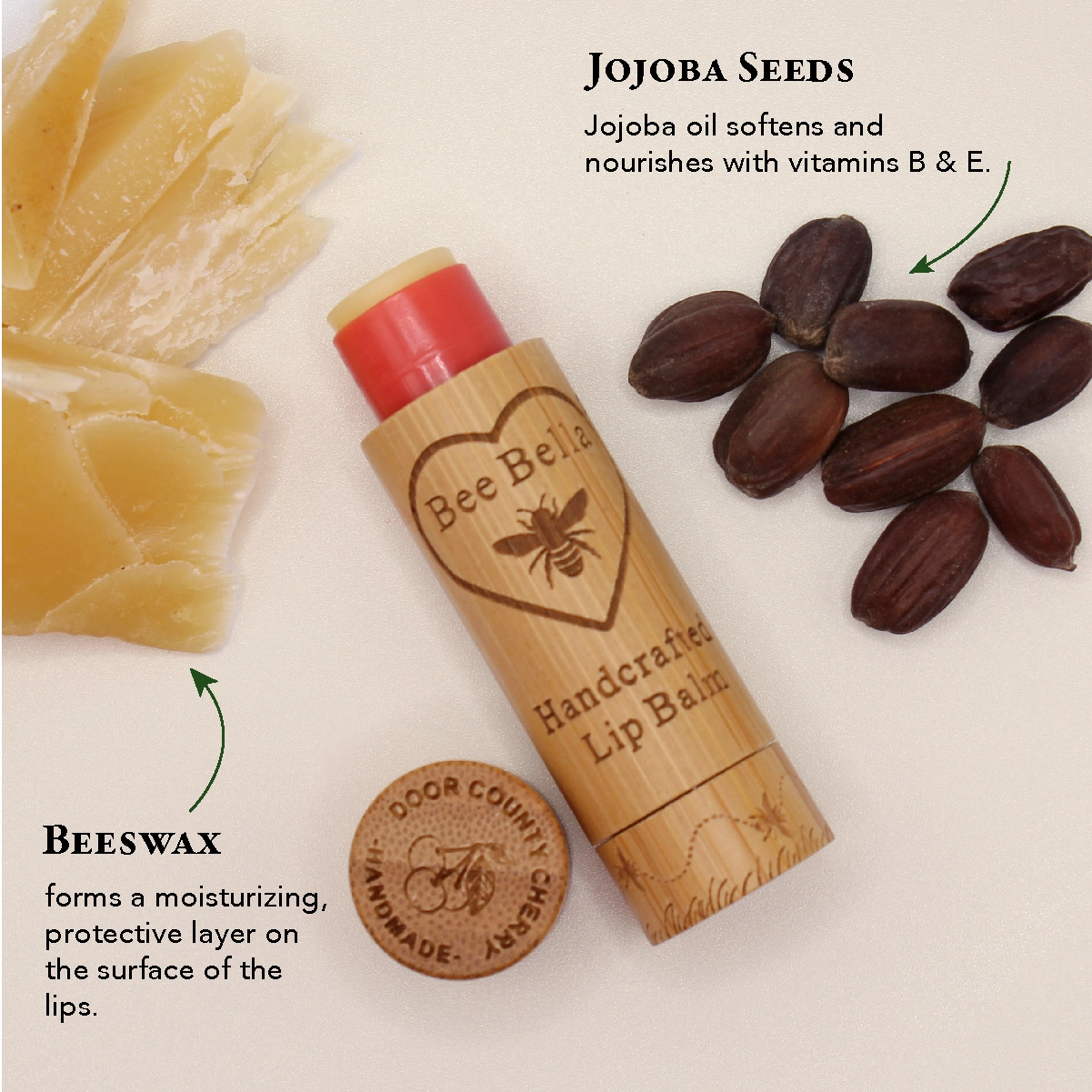 Cherry Bee Bella Lip Balm