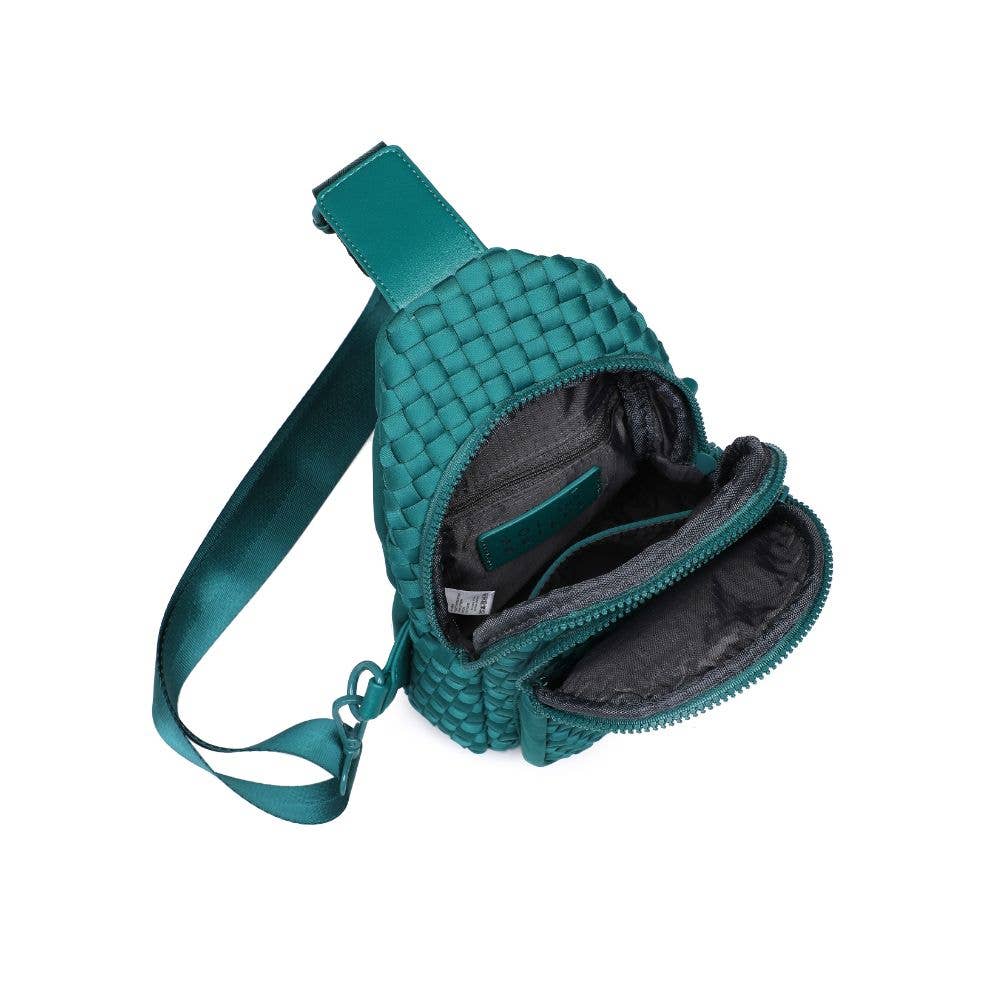 Beyond The Horizon Sling Backpack in Black