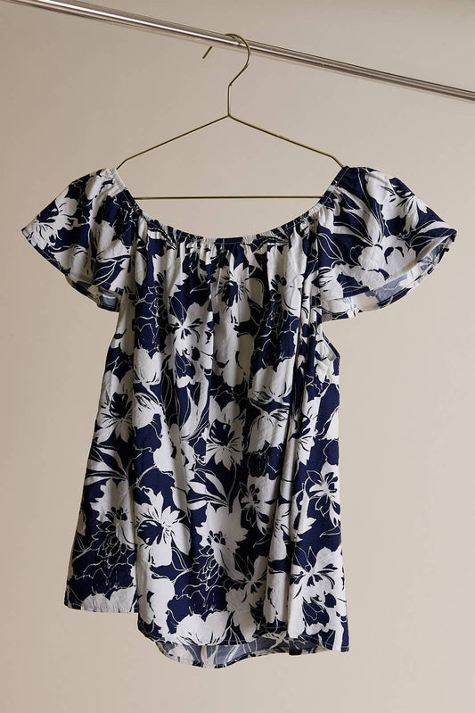 Seraphina Ruffle Sleeve Top