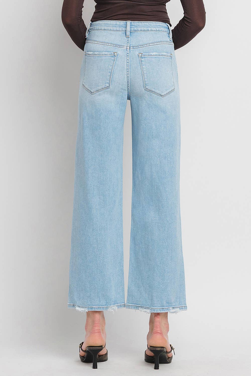 Woo High Rise Wide Leg Jeans