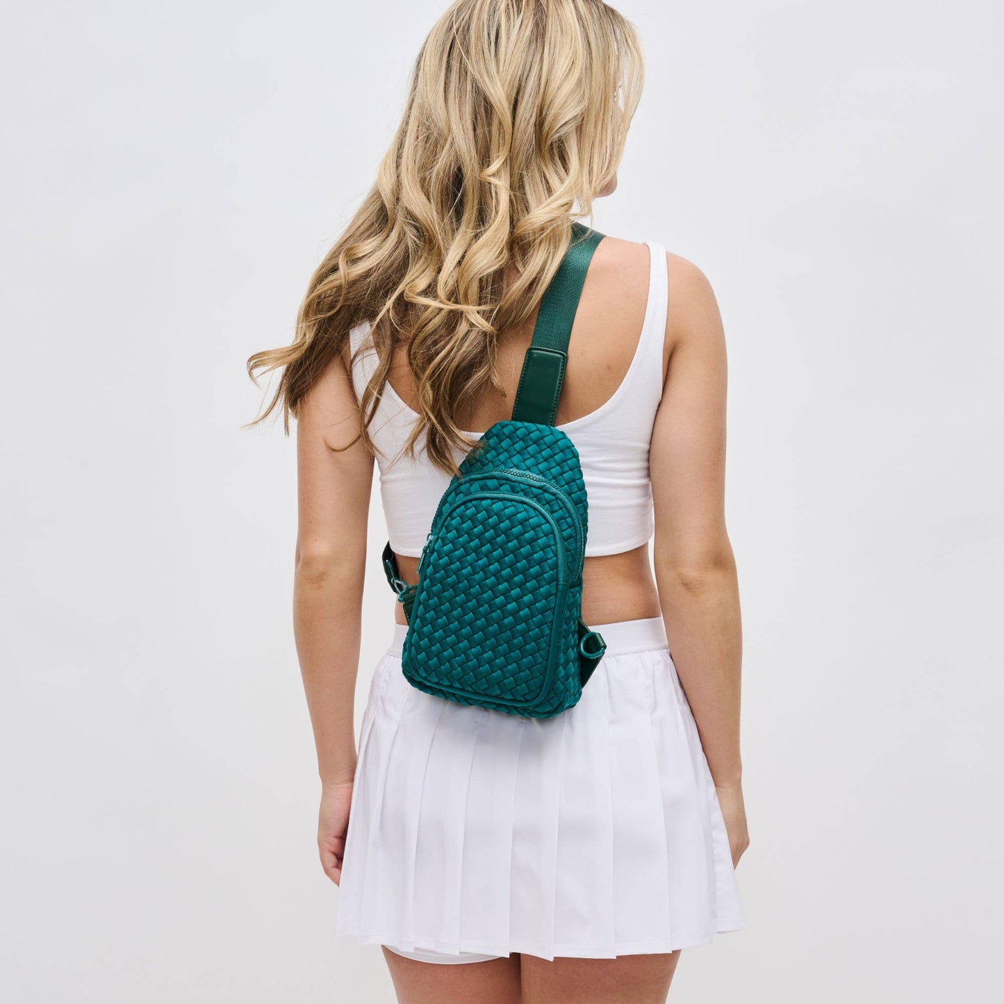 Beyond The Horizon Sling Backpack in Black