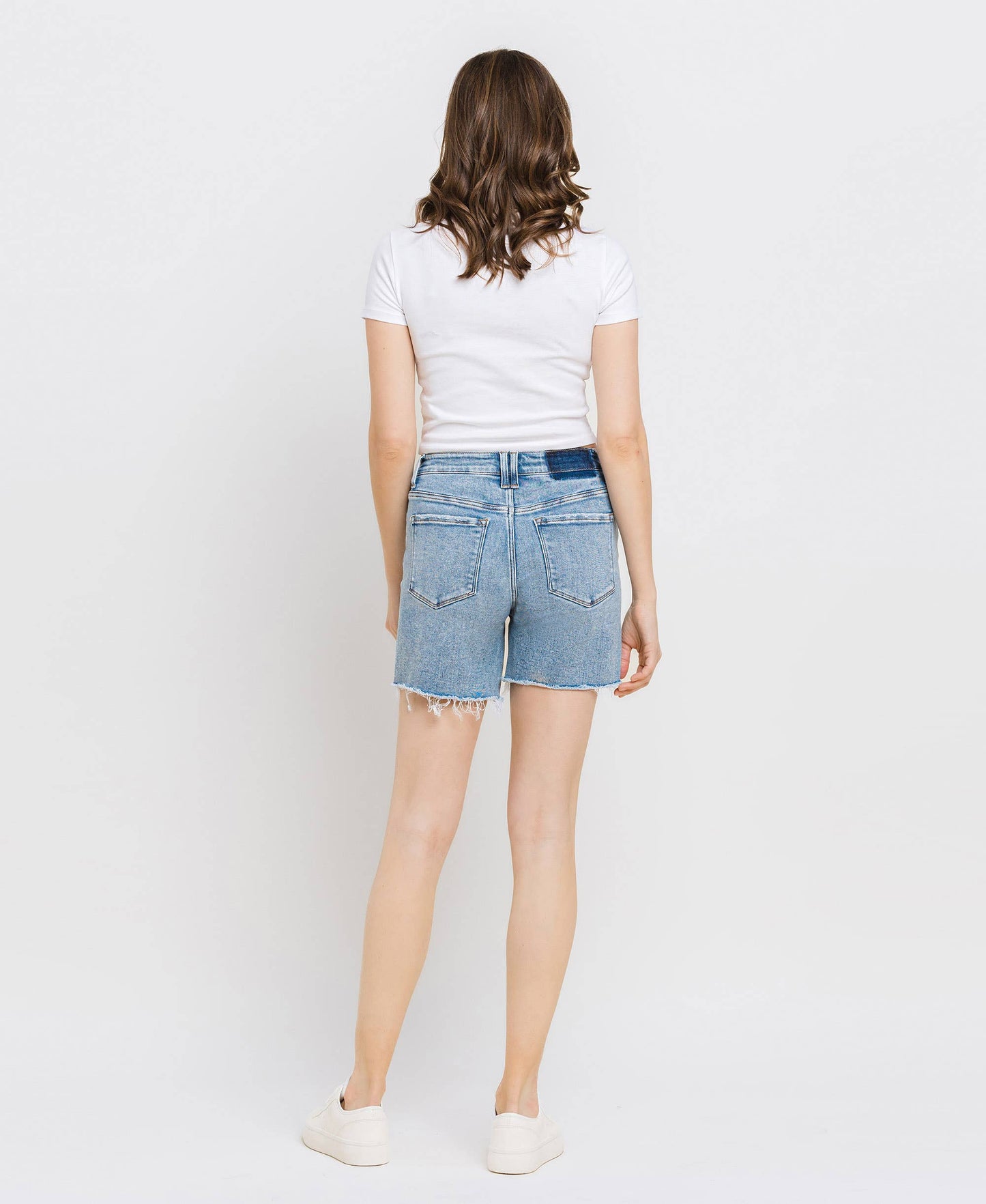 Loretta Midi Jean Shorts