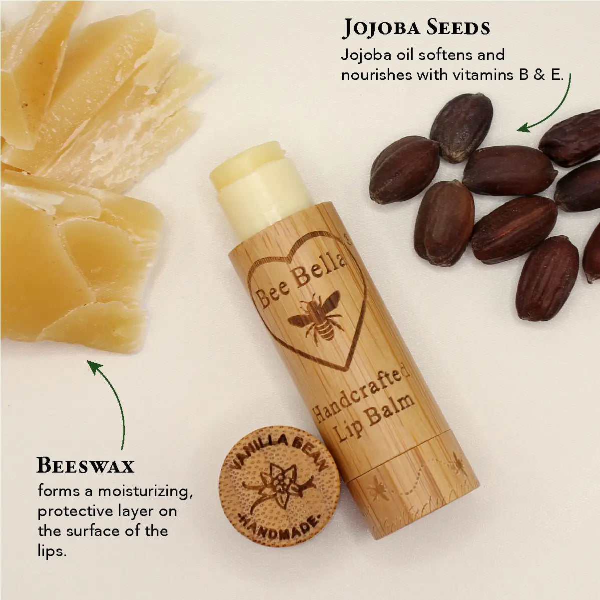 Vanilla Bean Bee Bella Lip Balm