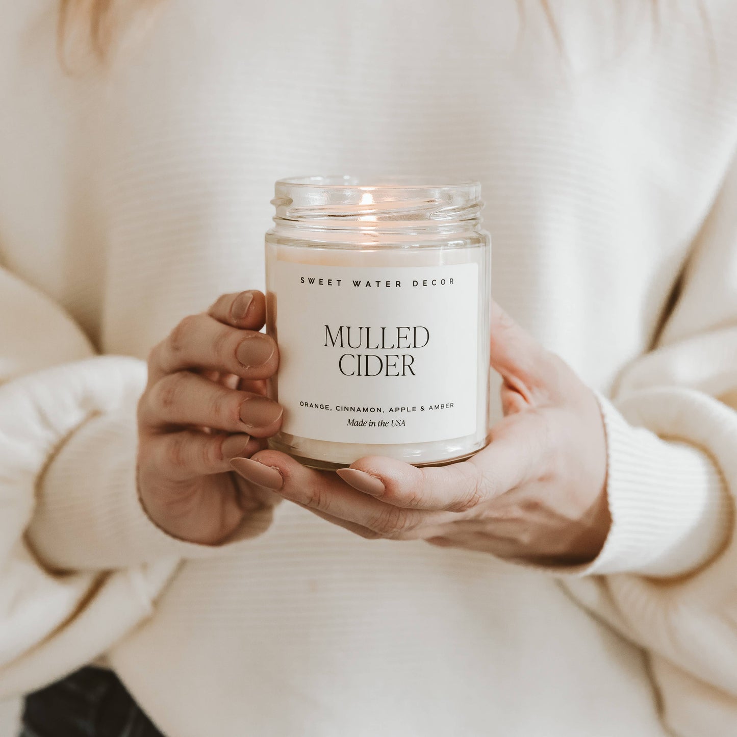 Mulled Cider 9 oz Soy Candle - Fall Decor & Gifts