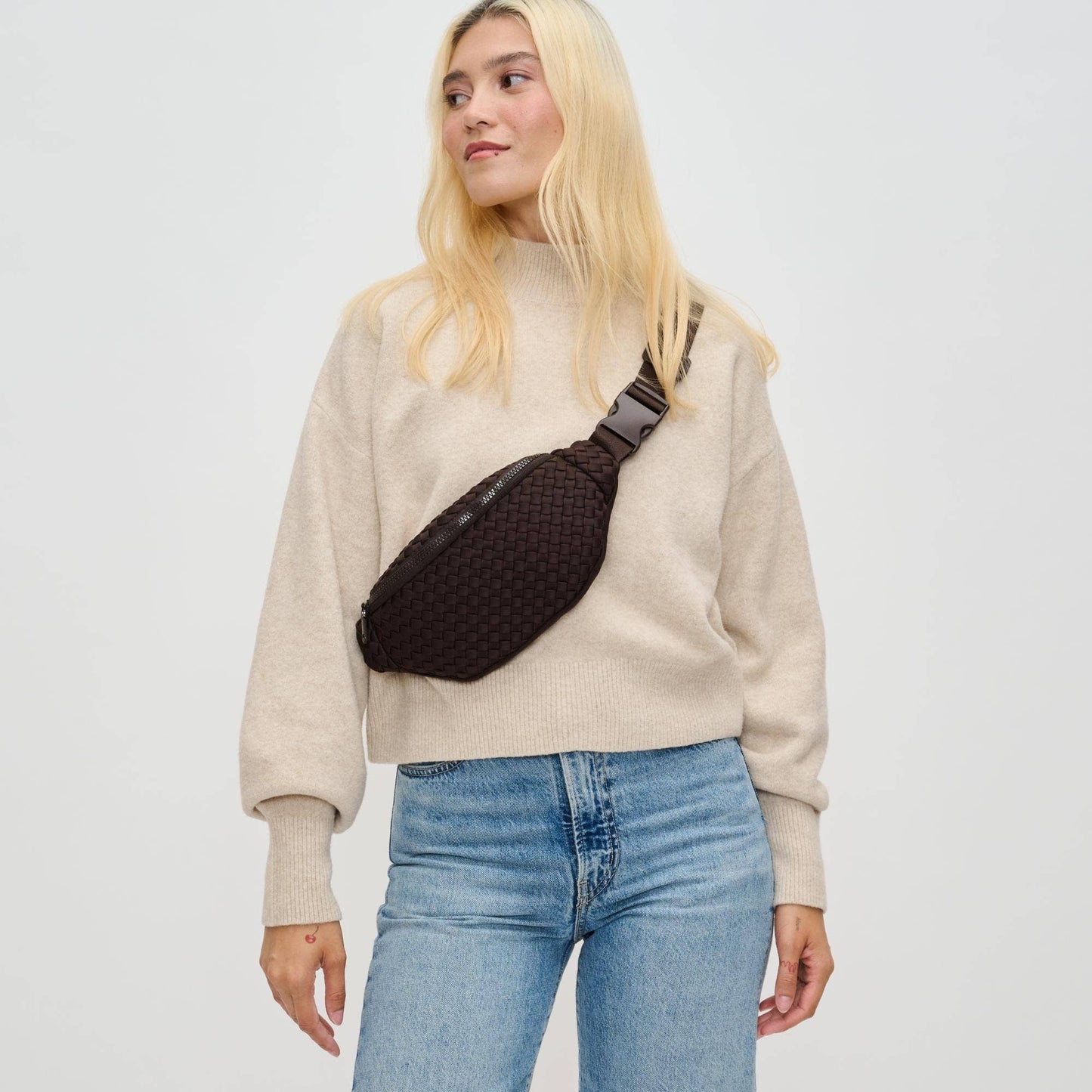 Aim High Belt Bag in Black