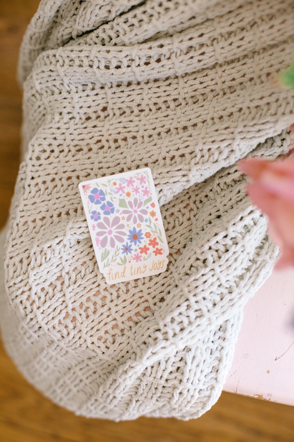 Find Tiny Joys Vinyl Sticker