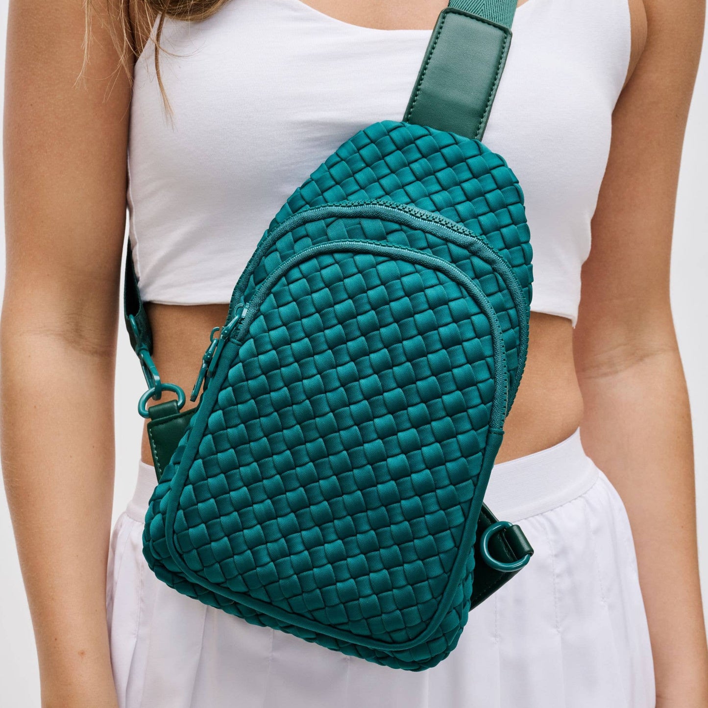 Beyond The Horizon Sling Backpack in Black