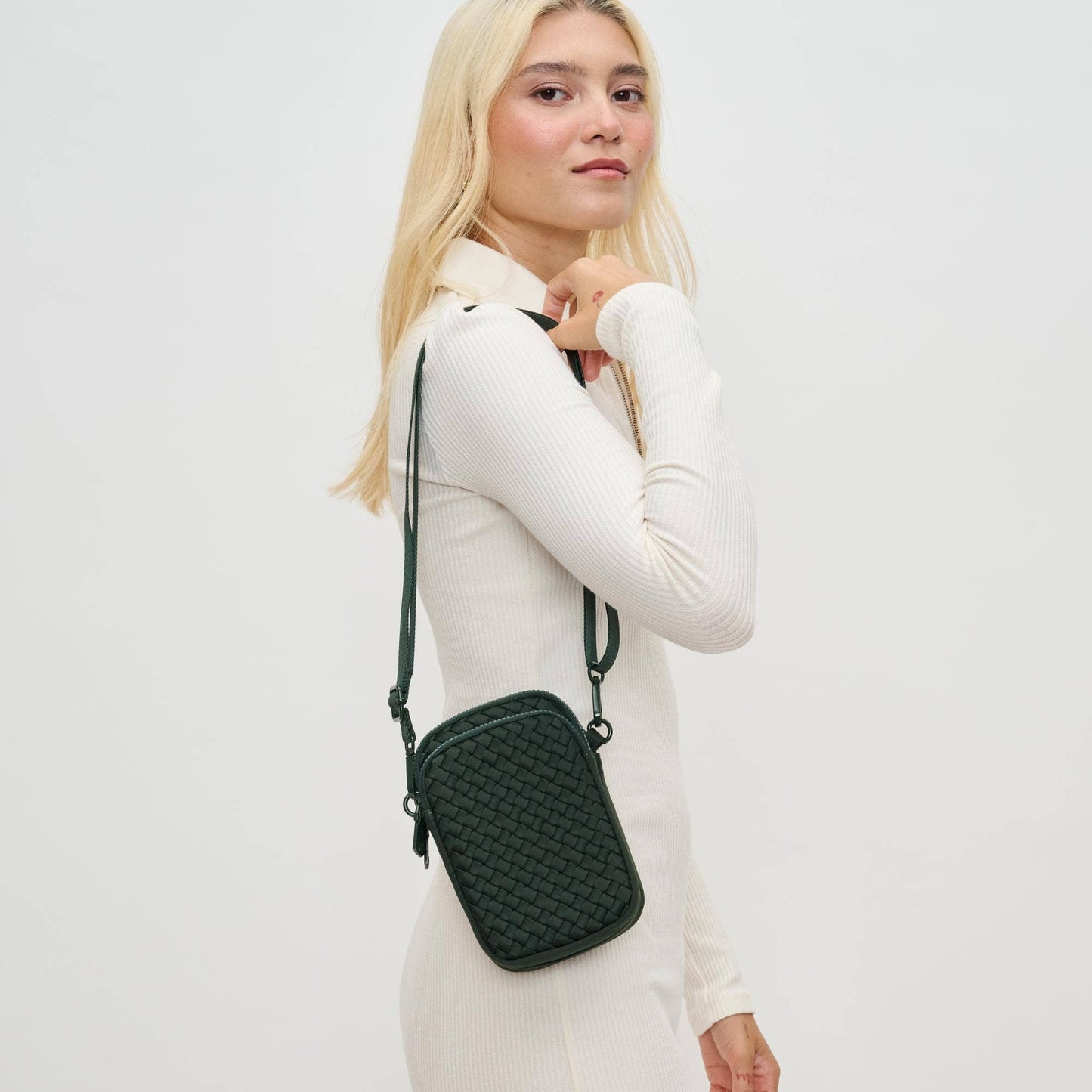 Divide & Conquer Crossbody in Olive
