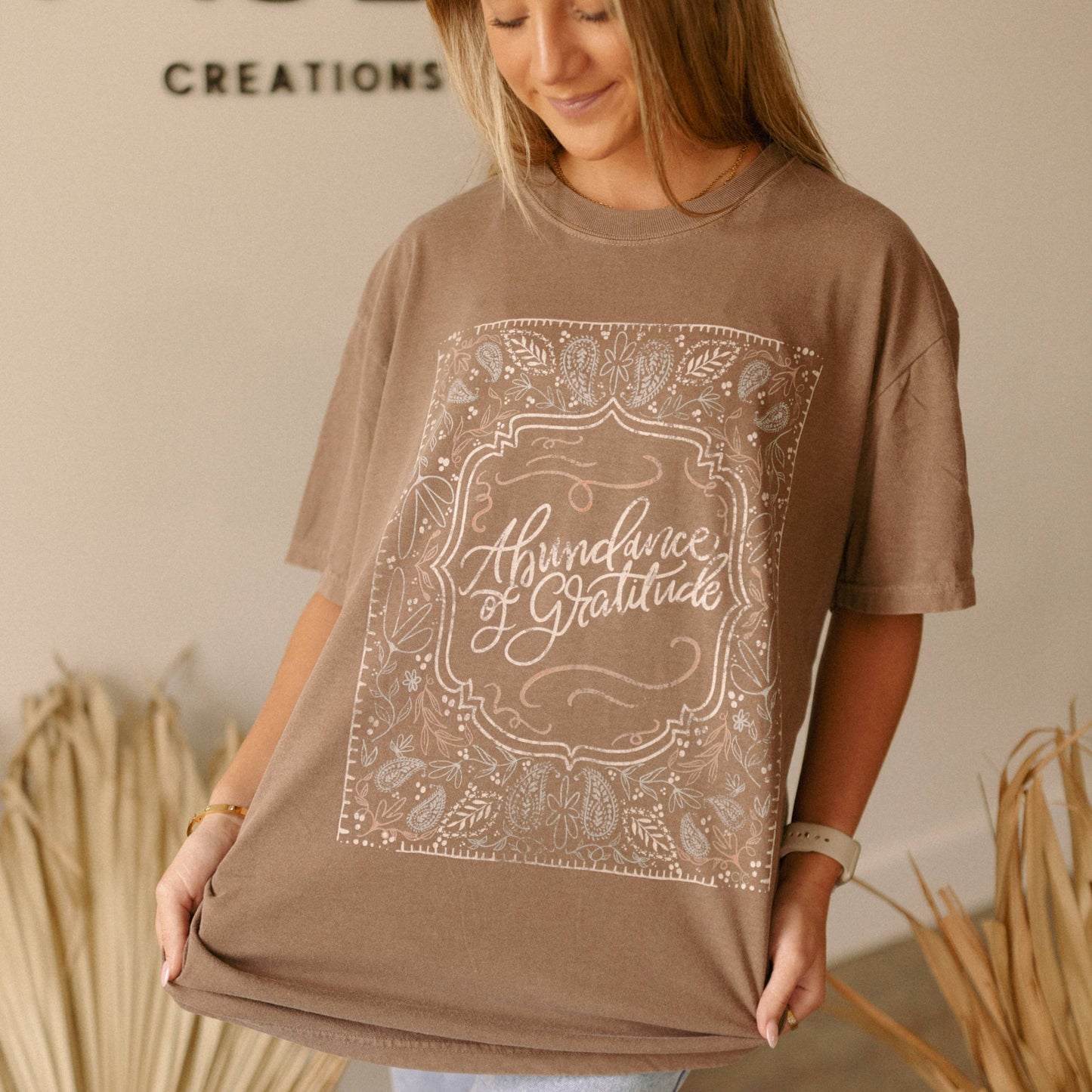Abundance Of Gratitude Graphic Tee