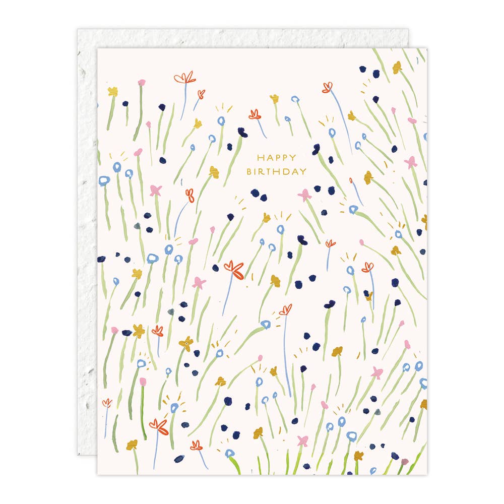 Sweetest Stems - Birthday Mini Greet Card
