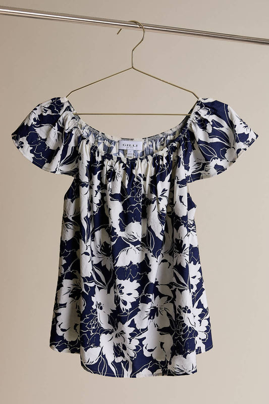 Seraphina Ruffle Sleeve Top