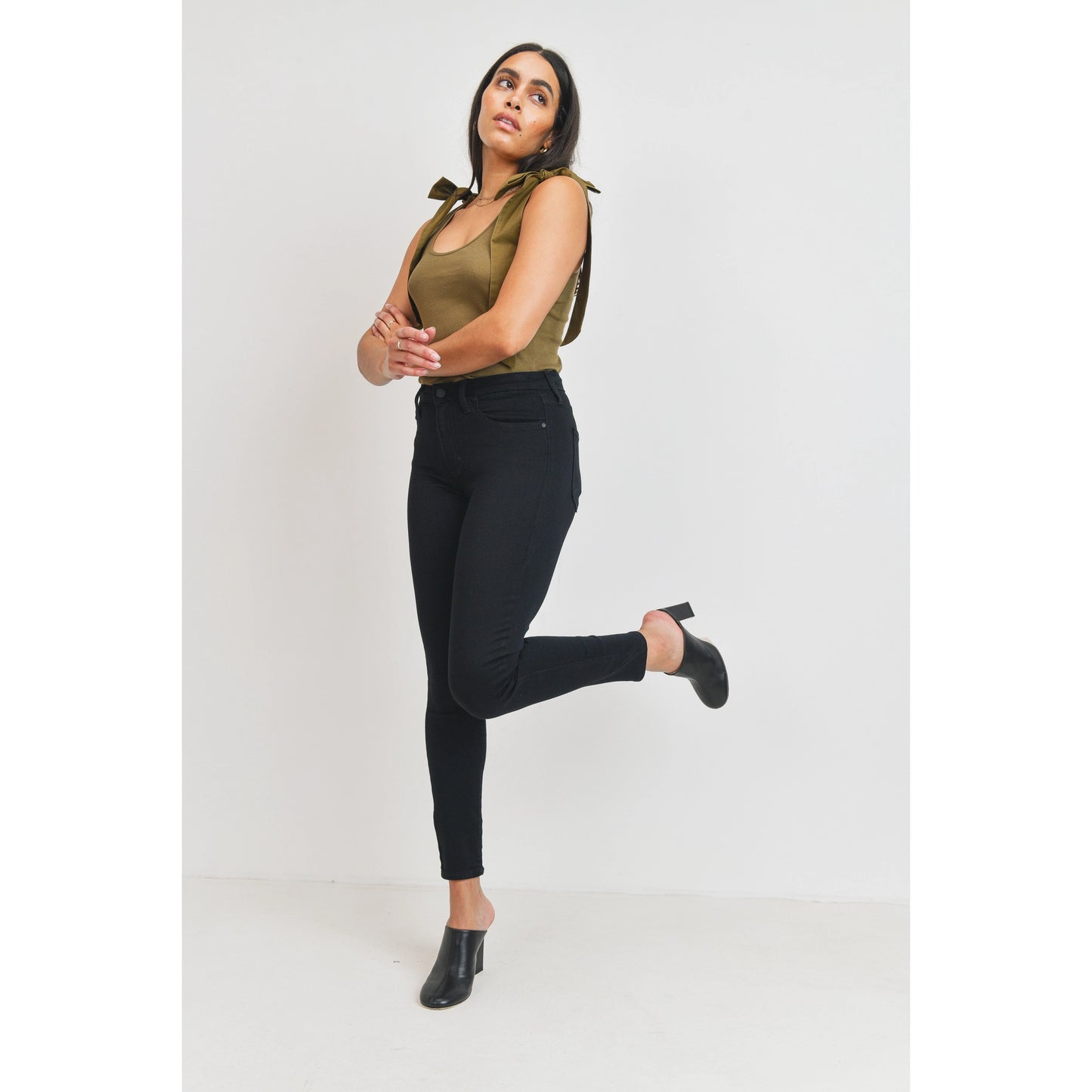 5 Pocket Classic Skinny w/ Luxury Fabric Pants