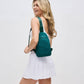 Beyond The Horizon Sling Backpack in Black