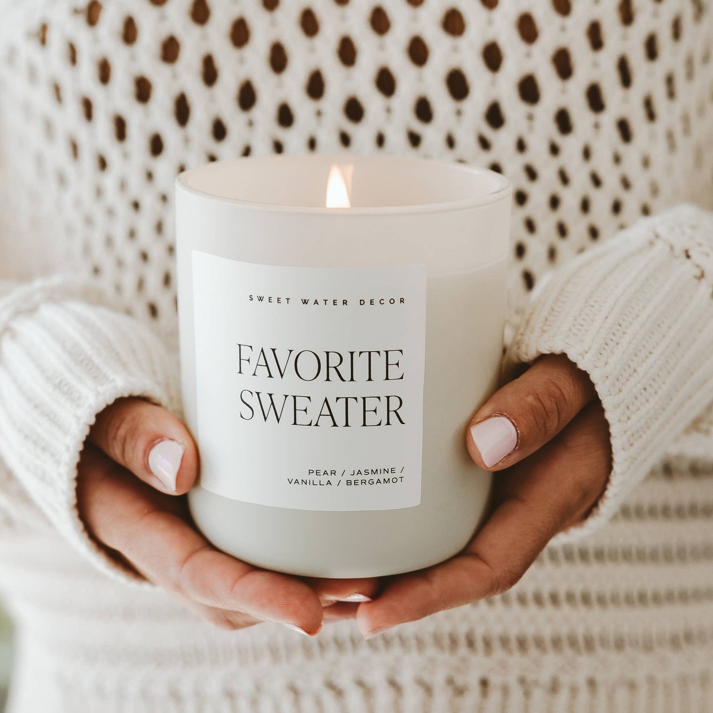 Favorite Sweater 15 oz Soy Candle