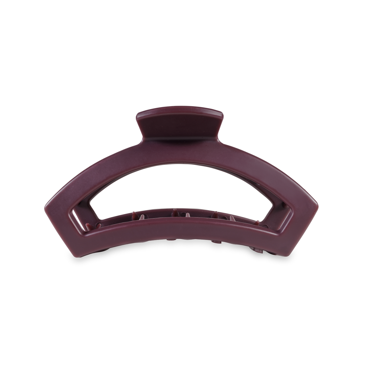 Open Burgundy Bliss Medium Hair Clip