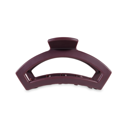 Open Burgundy Bliss Medium Hair Clip