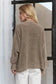 Mocha Mousse Open Cardigan