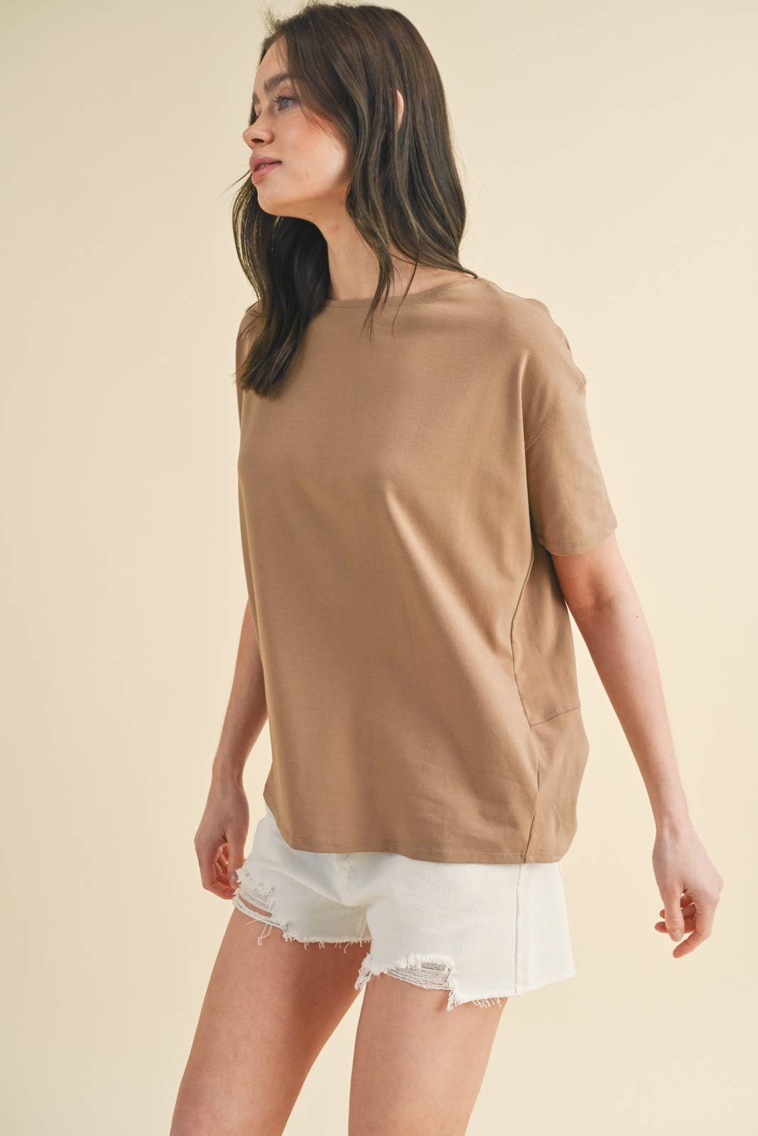 Boatneck Casual Tee