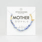 Gold Morse Code Bracelet | MOTHER: Multicolored Quartz