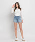 Rebecca High Rise A-Line Denim Shorts