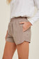Mocha Mouse Athleisure Shorts