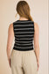 Modest Crop Sweater Tank