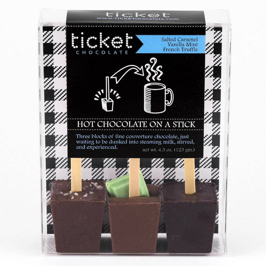 Hot Chocolate on a Stick - Winter Variety 3 Pack