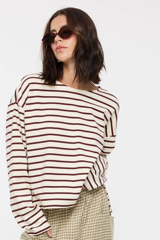 Lana Striped Top