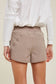 Mocha Mouse Athleisure Shorts