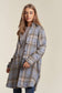 Snowfall Long Plaid Shacket