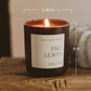 *NEW* Warm and Cozy 15 oz Soy Candle, Matte Jar - Decor