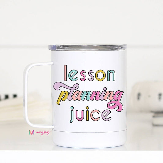 Lesson Planning Juice Travel Cup With Handle