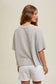 Light Grey Boxy Knit Top