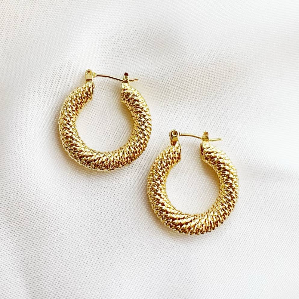 Montana Twist Hoops