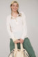 Falling For It Cream Long Sleeve