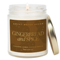 Gingerbread and Spice 9 oz Soy Candle