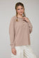 Falling For It Taupe Long Sleeve