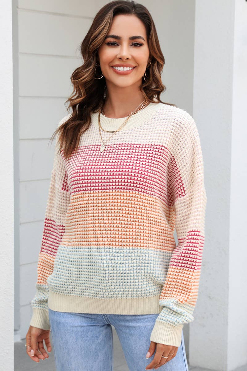 Cozy Colorblock Sweater