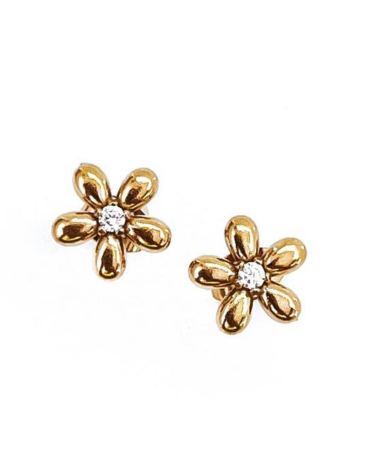 Elin Dainty Flower Earrings