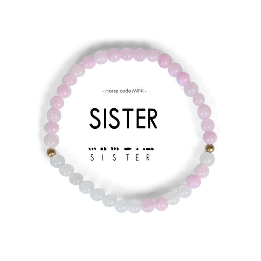 Morse Code Bracelet | Sister MINI