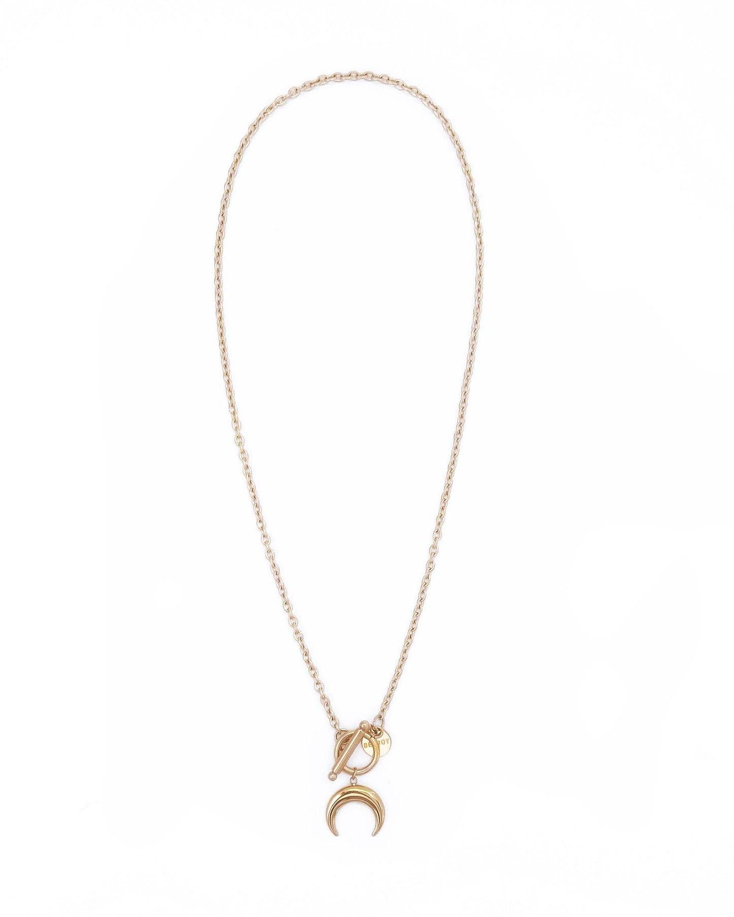 Wesson Moon Toggle Chain Necklace