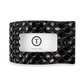 Flat Rectangle Hair Clip | Large | Jet Black Quilted