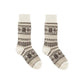 Asenka - Creme Nordic Wool Socks