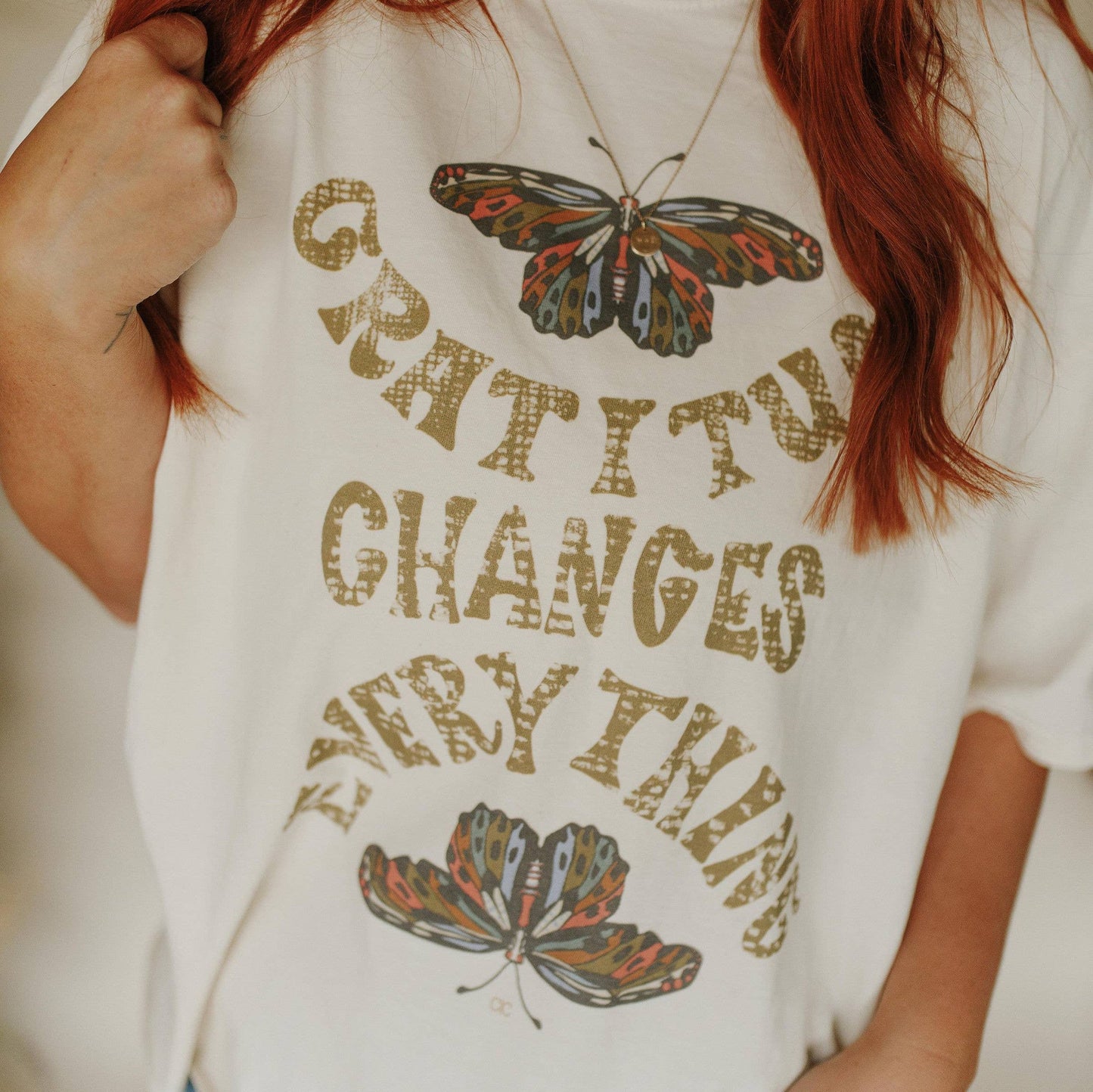 Gratitude Changes Everything Butterfly