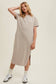 Wishlist Tee Dress in Stone